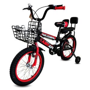Bicicleta Aro 16' Amhappy con Canasto Rojo
