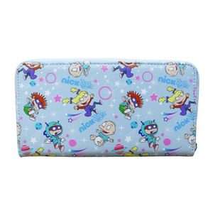 Billetera Rugrats Premium Nick 90s Celeste