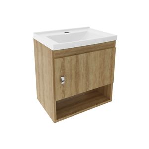 Mueble de baño con lavamanos 2020 Home Linz - Almendra