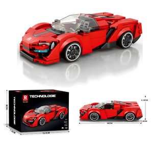Bloques de construcción Auto de carrera modelo Lykan 301 pzs