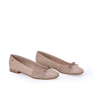 Zapato Ballerina Casual WAL-2558 Beige Piazza