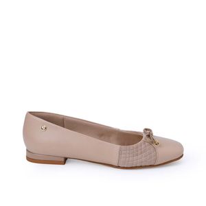 Zapato Ballerina Casual WAL-2558 Beige Piazza