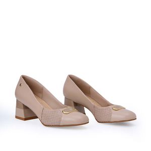 Zapato Stiletto Casual WAL-2557 Beige Piazza
