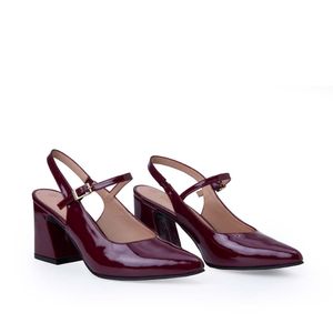 Zapato Stiletto Casual DON-2533 Vino Piazza