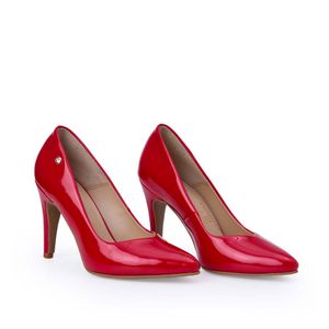 Zapato Stiletto Casual KATHE-2533 Rojo Piazza