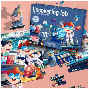 Rompecabezas para Niños El Laboratorio 72 piezas