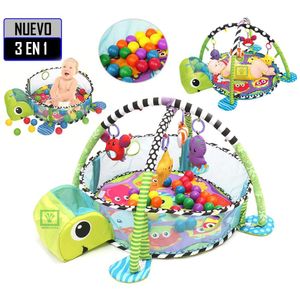 Gimnasio de Bebe Didáctico 3 en 1 con Pelotas