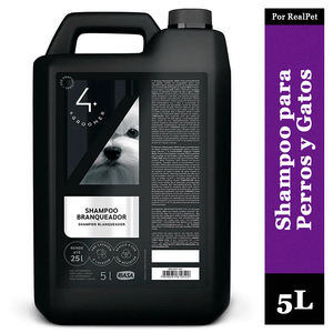 Shampoo Blanqueador Ibasa Perros y Gatos 4 Groomer 5L