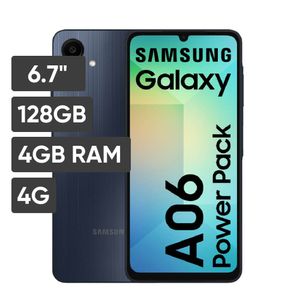 Smartphone SAMSUNG Galaxy A06 6.7" 4GB 128GB 50MP + 2MP Negro