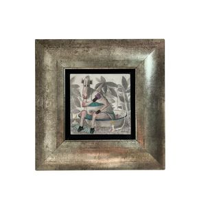 Cuadro Decorativo Colección Vnetura Cow I 44x44 cm