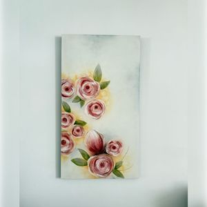 Cuadro Decorativo Rosas Decor 110x60 cm