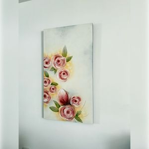 Cuadro Decorativo Rosas Decor 110x60 cm