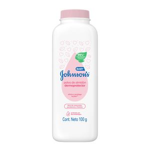 Talco de Almidón Dermoprotector Johnson Baby Original 100g