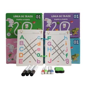 Libro De Trazos Mágicos Para Niños