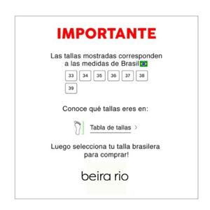 Sandalias Para Mujer BEIRA RIO Negro 8529.102.28989.100400