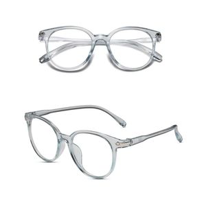 Montura de Lentes Irregular Unisex - Celeste