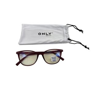 Montura de Lentes con Bloqueo de Luz Azul Burgundy