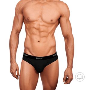 Pack X 3 Bikini Deportivo Con Elastico Visible Boston Negro