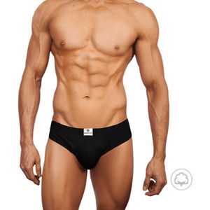 Pack X 3 Bikini Match Point Boston Con Elastico Recubierto Negro