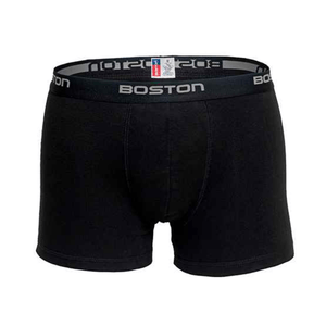 Pack X 3 Boxer Corto Rib Licrado Boston Negro