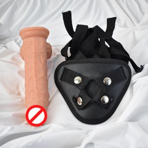 Consolador Con Arnés Dildo Realista Articulable Exitager Bienne