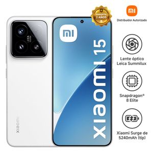 Celular Xiaomi 15 12GB RAM 512GB 6.36" White