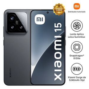 Celular Xiaomi 15 12GB RAM 512GB 6.36" Black