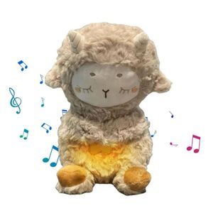 Peluche Corderito Blanco que Respira con Movimiento