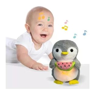 Peluche Pingüino que Respira con Movimiento