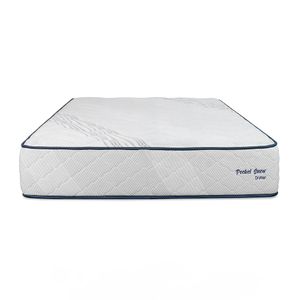 Colchón DRIMER Pocket Snow 2 Plazas  + 2 Almohadas