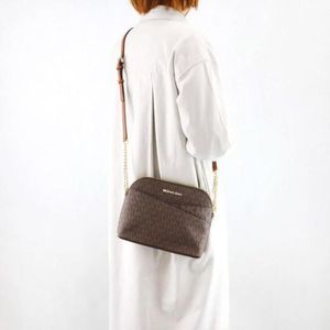 Cartera Crossbody MICHAEL KORS Jet Set Travel Medium - Marron