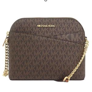 Cartera Crossbody MICHAEL KORS Jet Set Travel Medium - Marron