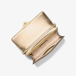 Cartera Clutch MICHAEL KORS Cece Metallic Gold