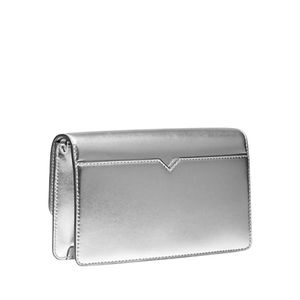Cartera Clutch MICHAEL KORS Cece Metallic Silver