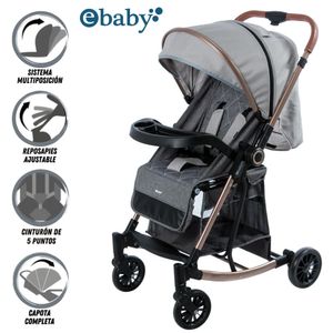 Coche Mecedora de Lujo BOUNCY Light Gray