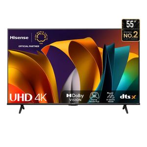 Televisor HISENSE LED 55" UHD 4K Smart TV 55A6N