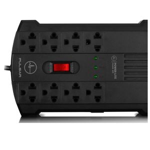 Estabilizador Power Lite Pulsar Avr Pli1200 1200va/600w 8 Tomas