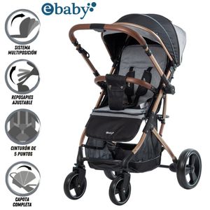 Coche Maleta de Lujo RUDI Gray