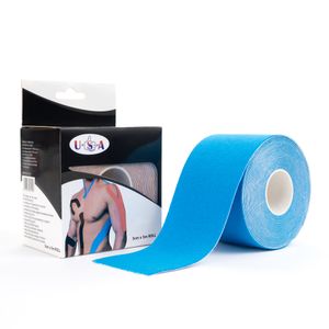 Cinta Venda Kinesiológica Azul de 5 CM X 5 M