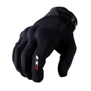 Guantes Dart 2 Táctil LS2 Antideslizantes Protección Motociclistas Talla M - Negro