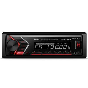 Autoradio Newton MWT 501 Avanty LED de 7 Colores Extraíble FM SD BT