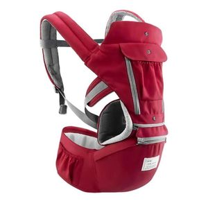 Canguro Ergonómico para Bebé 3 en 1 Color Rojo