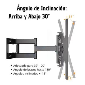 Rack Soporte de TV para 32" - 70"