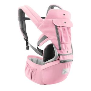 Canguro Ergonómico para Bebé 3 en 1 Color Rosa