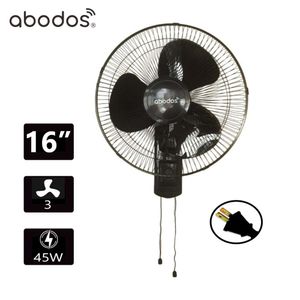 Ventilador de Pared 16" ABODOS BGN-164501 3 Aspas