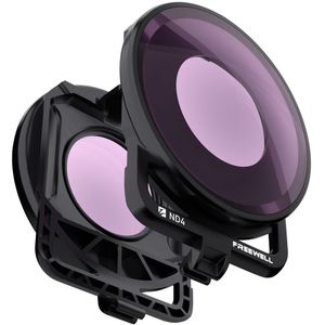 Filtros de Lente ND4 Freewell para Cámara Insta360 One R (2 Paradas, Par) - Dos Filtros, Cada Uno pa