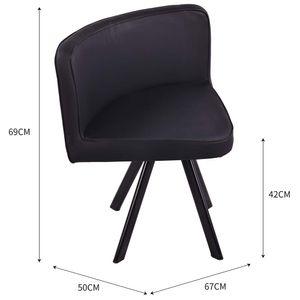 Juego de Comedor VIVA HOME Cuadrado 4 Sillas