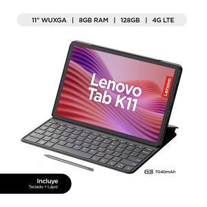 Tablet Lenovo Tab K11 LTE TB330XUP 128GB 8GB RAM 11" Luna Grey