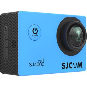 Cámara de Acción SJCAM SJ4000 con Wi-Fi (Azul) - Graba Video Full HD 1080p, Captura Fotos de 12MP, L