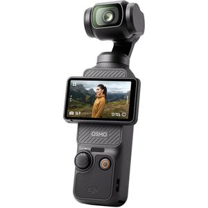DJI Osmo Pocket 3: Estabilizador Gimbal de 3 Ejes, Sensor CMOS de 1", Resolución de hasta 4K120, Pan